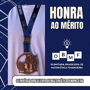 Medalha OBMF 2026.2 - HONRA AO MÉRITO