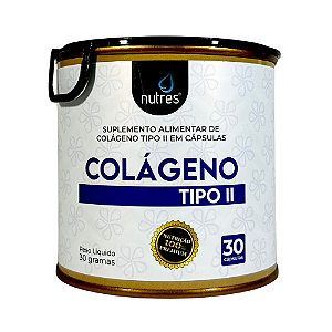Nutres Colágeno Tipo II - 30 cápsulas
