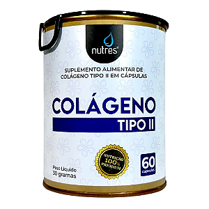 Nutres Colágeno Tipo II - 60 cápsulas