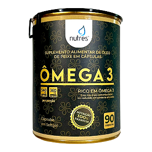 Nutres Ômega 3 DHA 360 EPA 540 - 90 cápsulas
