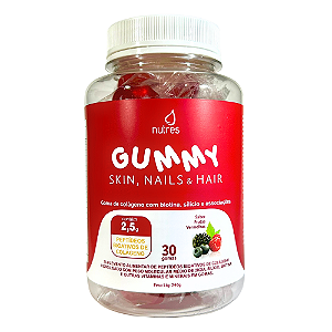 Nutres Gummy Peptídeos Bioativos de Colágeno - 30 gomas