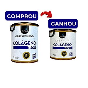 Nutres Colágeno Tipo II - 60 cápsulas + 30 cápsulas Grátis