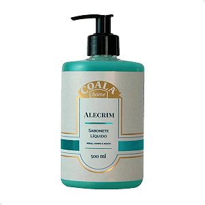 Sabonete Líquido Mãos, Corpo e Rosto Alecrim 500ml - Coala