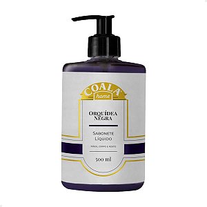 Sabonete Líquido Mãos, Corpo e Rosto Orquídea Negra 500ml - Coala Home
