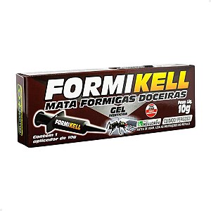 Formicida Mata Formigas Formikell Aplicador Gel 10g - Kelldrin