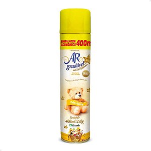 Odorizante de Ambientes Ar Gradável Talco Baby Kelldrin 400ml #LeveMaisPagueMenos