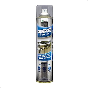 Espuma Poderoso Brilha Inox Aerossol Kelldrin 300ml