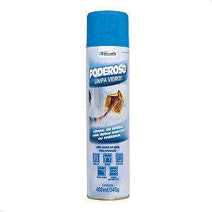 Espuma Poderoso Limpa Vidros Aerossol Kelldrin 400ml