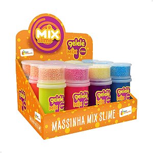 Gelelé Massinha Slime Mix - 12 Unidades
