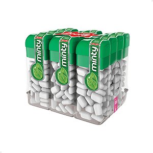 Pastilha Mini Minty Hortelã 14g com 12 Unidades - Docile