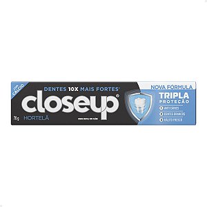 Creme Dental Close Up Tripla Proteção Hortelã 70g