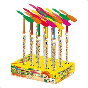 União Brinquedo Confeito Piromania 18g com 15 Unidades