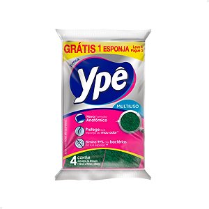 Esponja Multiuso YPÊ - Leve 4 Pague 3