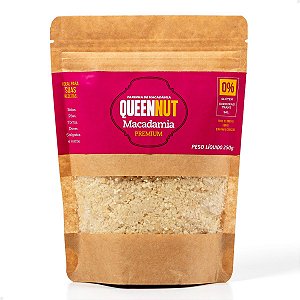 Farinha de Macadâmia Premium 250g - QueenNut