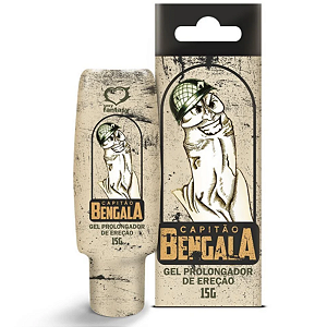 Capitão Bengala Gel Prolongador de Ereção 15g Sexy Fantasy