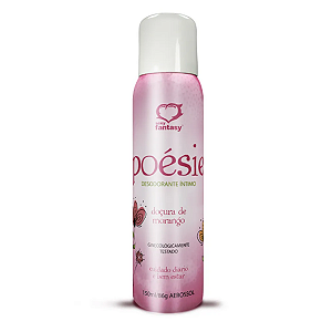 Desodorante Íntimo Poésie Morango Sexy Fantasy 150ml