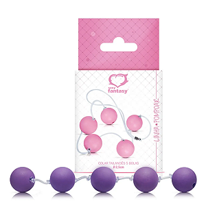 Colar Tailandês com 5 Bolas Tam M Sexy Fantasy