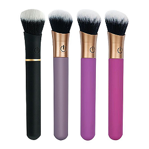 Vibrador de Ponto G em Formato de Pincel de Blush