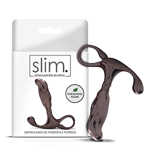 Estimulador Massageador de Próstata Formato L Slim Sexy Fantasy