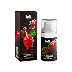 Vibration Power Gel Excitante que Vibra Maçã do Amor 17ml Intt