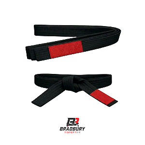 Faixa Preta de Jiu-Jitsu Reforçada Alta Durabilidade