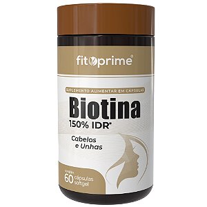 Biotina 45mcg 150% IDR  Fitoprime