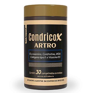 Condricox Artro - Glucosamina, Condroitina, MSM, Colágeno Tipo II  e Vitamina D3 Fitoprime