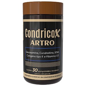 Condricox Artro - Glucosamina, Condroitina, MSM, Colágeno Tipo II e Vitamina D3 Fitoprime