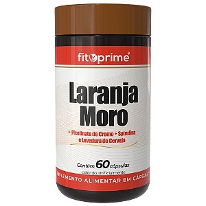 Laranja Moro + Picolinato de Cromo, Spirulina e Levedura de Cerveja Fitoprime