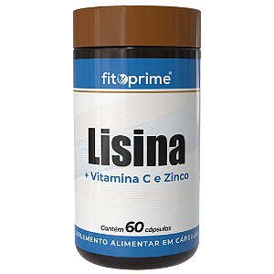 Lisina + Vitamina C e Zinco Fitoprime