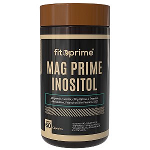 Mag Prime Inositol - Magnésio, Inositol, Melatonina, L-Triptofano, Vitaminas B6 e B12 Fitoprime