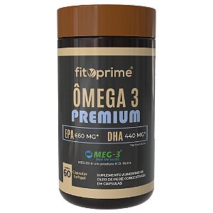 Ômega 3 Premium Concentrado - EPA 660MG e DHA 440MG Fitoprime