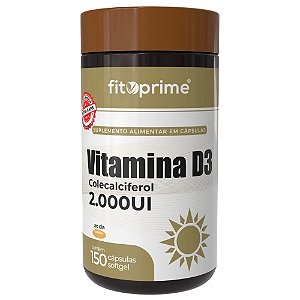 Vitamina D3 150 Cápsulas Fitoprime