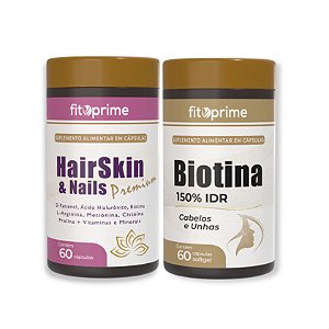 Kit Beleza HairSkin Nails + Biotina