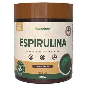 Espirulina Pura em Pó Fitoprime