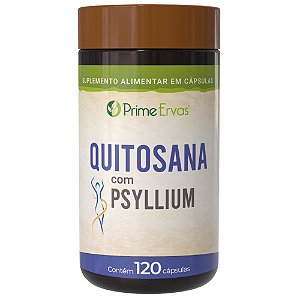 Quitosana com Psyllium Prime Ervas