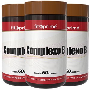 Kit 3 Potes de Complexo B Fitoprime