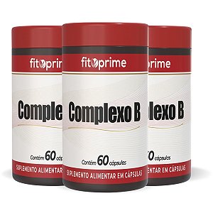 Kit 3 Potes de Complexo B Fitoprime