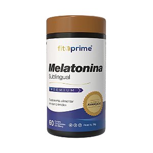 Melatonina Sublingual 60 Comprimidos Fitoprime