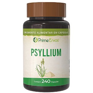 Psyllium 240 cápsulas Prime Ervas