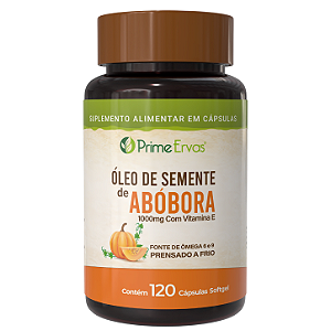 Óleo de Semente de Abóbora com Vitamina E Prime Ervas
