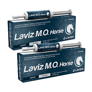 Kit 02 Laviz MO Horse 2x40g Suplemento Nutricional Completo