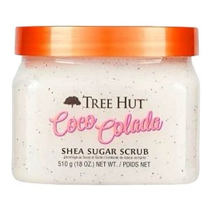 Esfoliante Corporal Coco Colada Shea Sugar Scrub Tree Hut 510gr