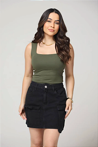 BLUSA CAPRI - CLOUD GREEN FLOREST