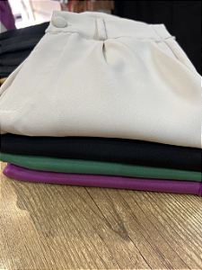 CALÇA CENOURA ALFAIATARIA - BLACK OVER