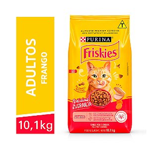 Ração Friskies Gatos Adultos Delícias Da Granja Frango 10kg