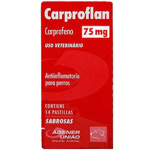 Carproflan Agener União 75mg 14 Comprimidos