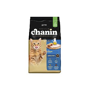 Raçao Chanin Gato Adulto Peixe 10kg