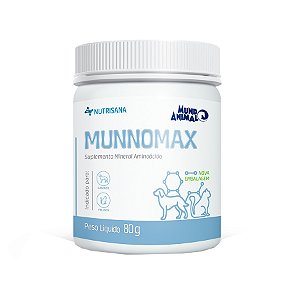 Suplemento Nutrisana Munnomax Para Cães E Gatos Po 80g