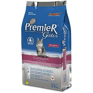 Premier Ambientes Internos Gatos Ad Cast 7 Anos Frango 1,5 Kg